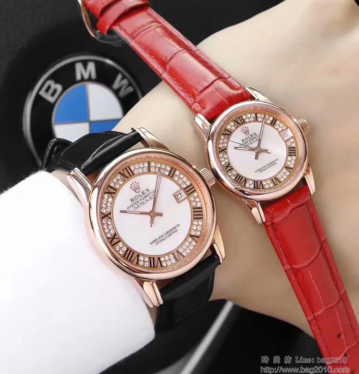 ROLEX勞力士 切利尼升級版 深海珍珠母貝配南非真鑽鑲製錶盤 深度防水 男士腕表  wssb4764